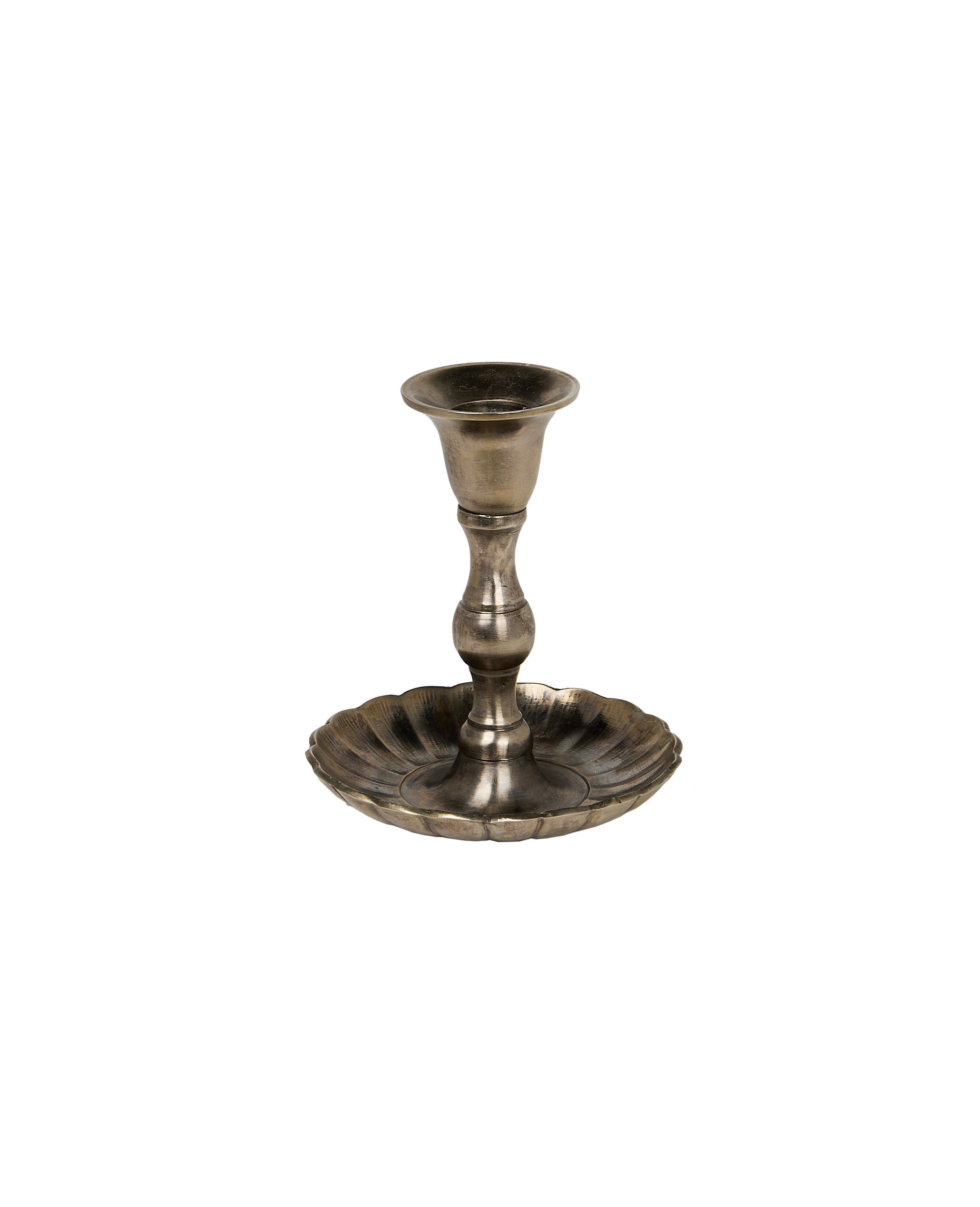 Scalloped Taper Candle Holder