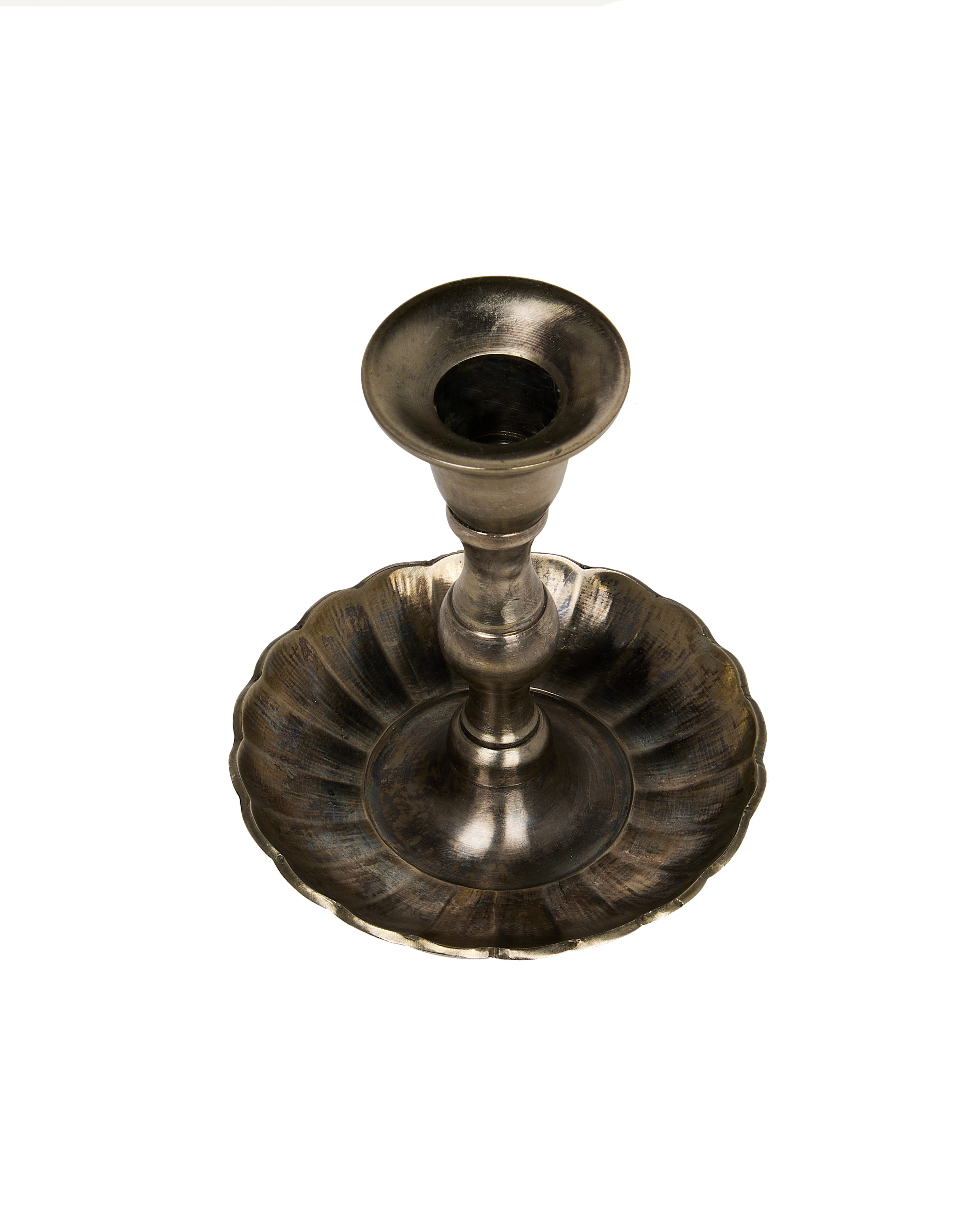 Scalloped Taper Candle Holder