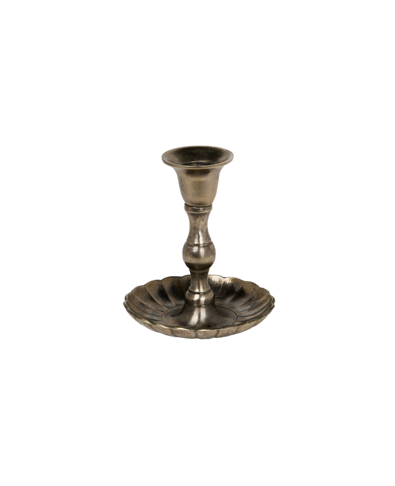 Scalloped Taper Candle Holder