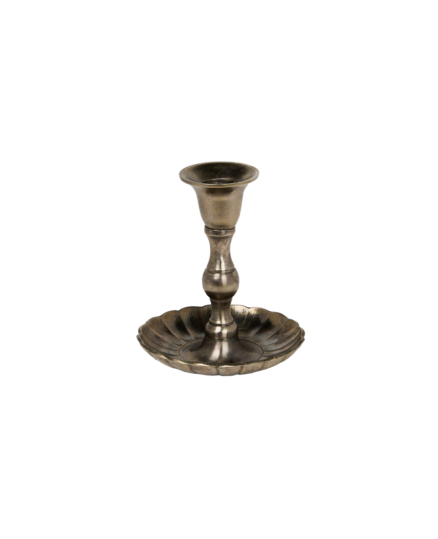 Scalloped Taper Candle Holder