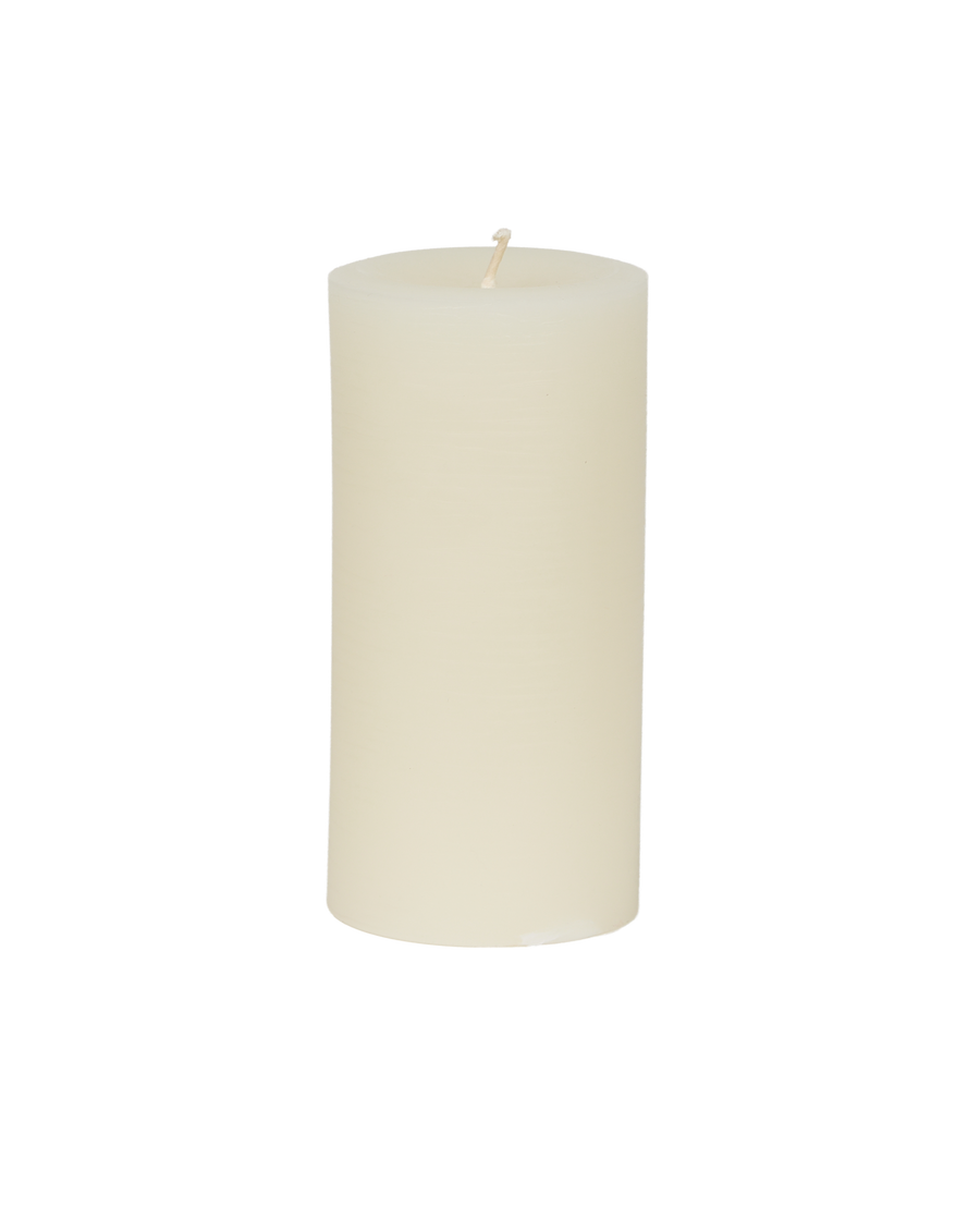 Classic Beeswax Pillar Candle - Ivory