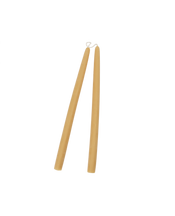 Drippy Beeswax Taper Candle - Natural