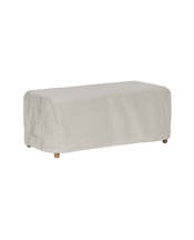 Boxwood Rattan Bench Outdoor Cover