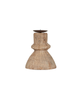 Cup Pillar Candle Stand - Bleached