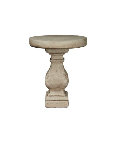 Reproduction Cast Side Table from Domestic made of Cement