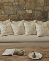 Chérie Throw Pillow - Ivory