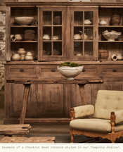 Chestnut Wood Console