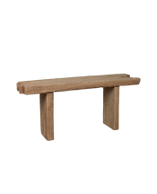 Chunky Elm Bench - Antique Finish