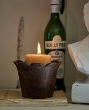Classic Beeswax Pillar Candle - Natural