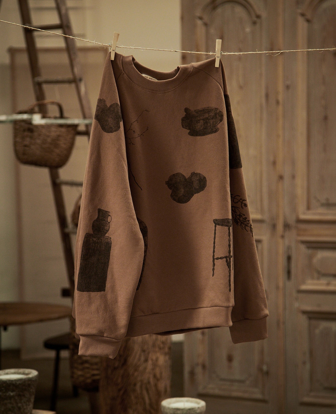Designed The Old Soul Crewneck from Domestic made of 96% Cotton, 4% Spandex
