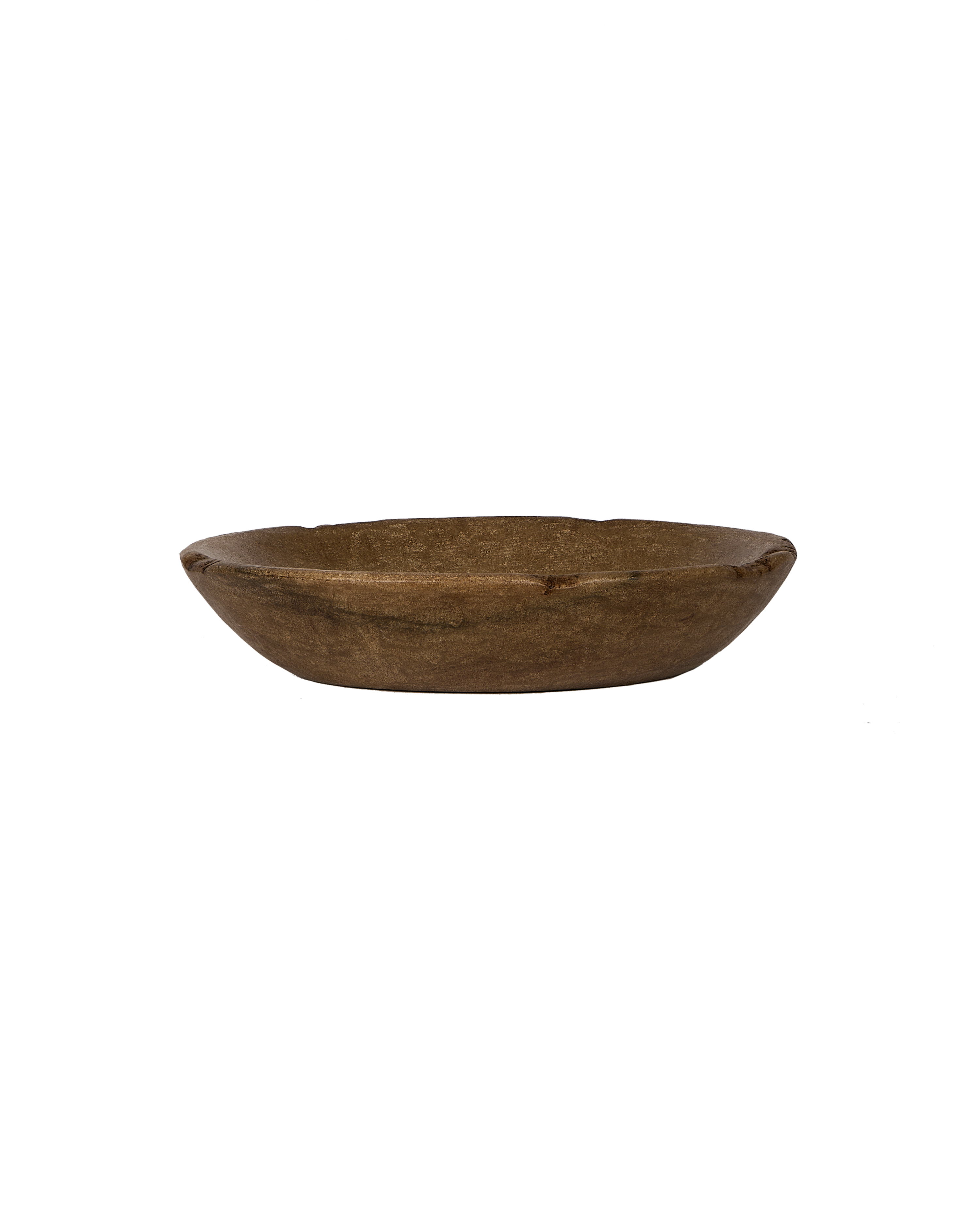 Carved Marble Bowl - Dark
