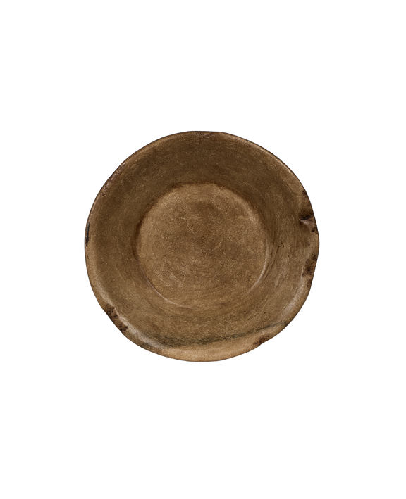 Carved Marble Bowl - Dark