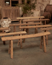 Elm Wood Bench