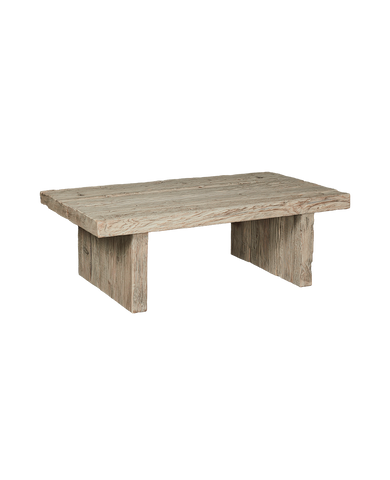 Designed Elm Coffee Table - White Wash from China made of Wood