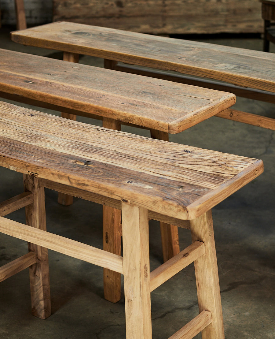 Vintage Elm Console from China made of Wood