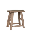 Elm Wood Stool - Antique Finish