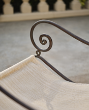 Evermore Sling-Back Chair - Creme