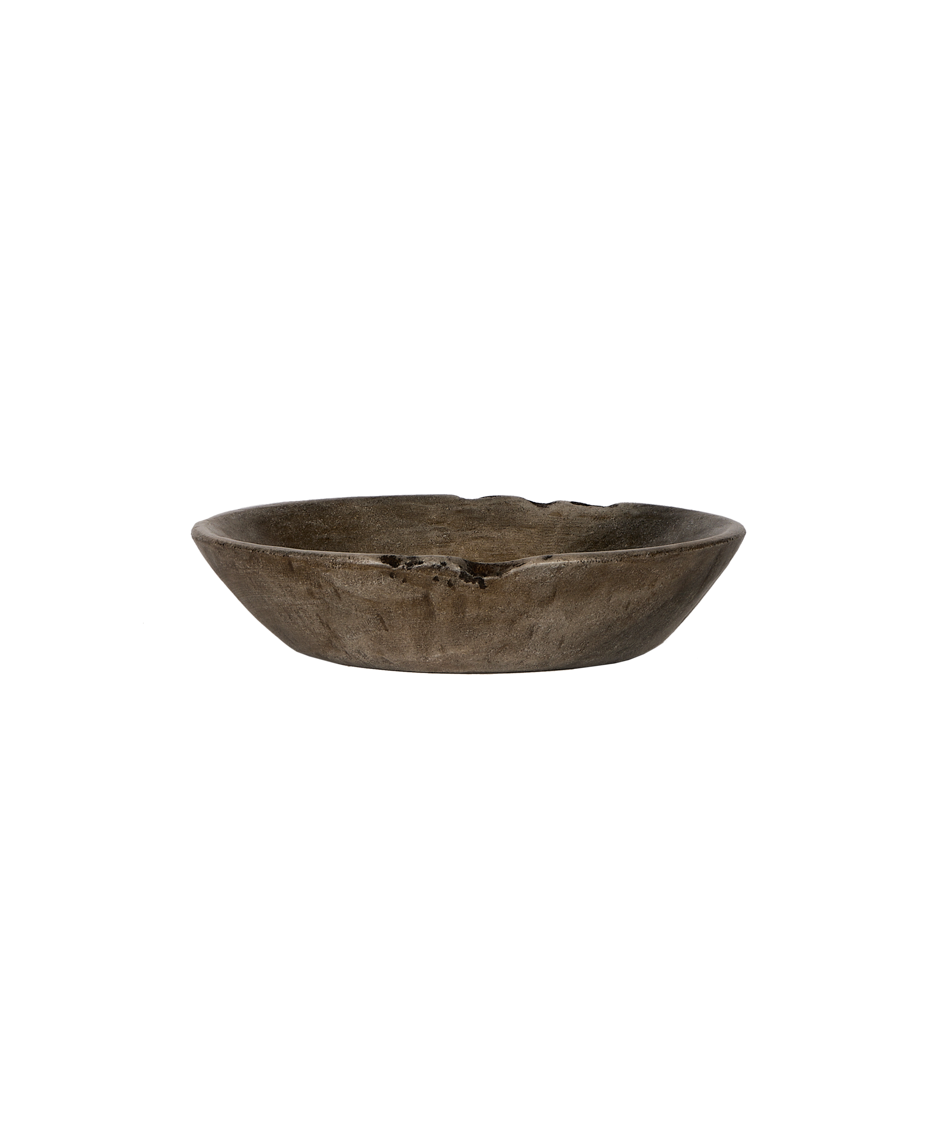 Carved Marble Bowl - Gray