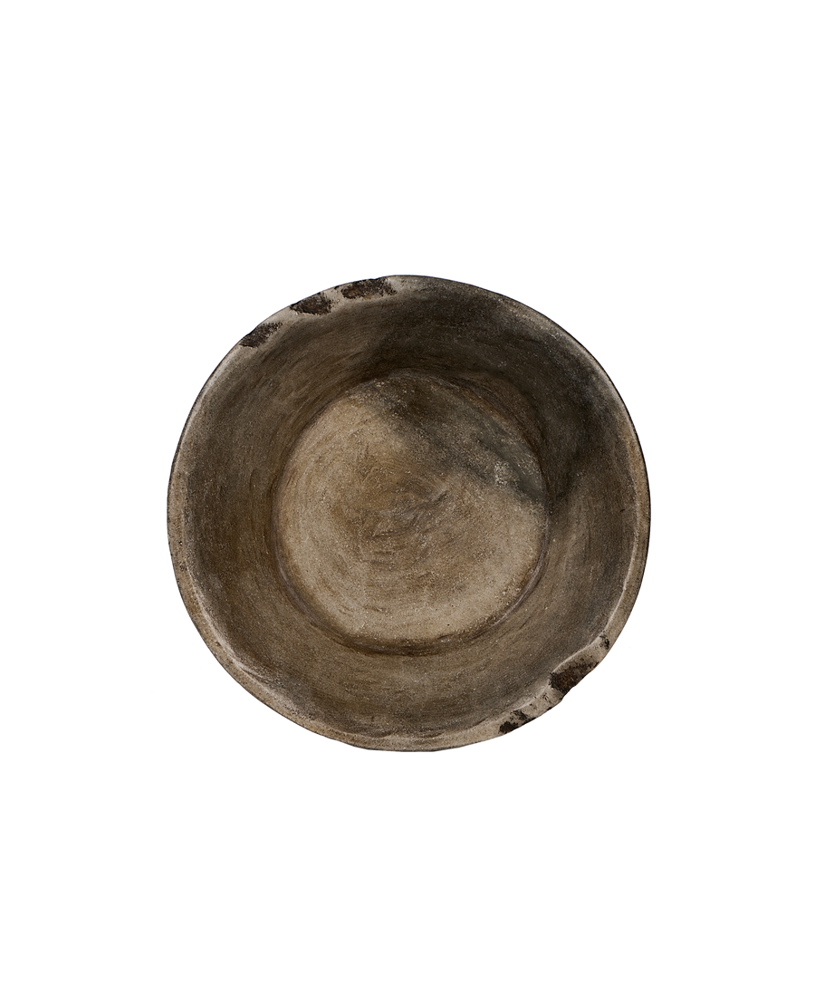 Carved Marble Bowl - Gray