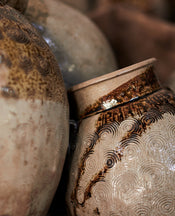 Glazed Jar - Handles