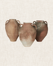 Two Handle Pot - Terra Cotta