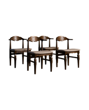 Henning Kjærnulf Dining Chairs - Set of 4