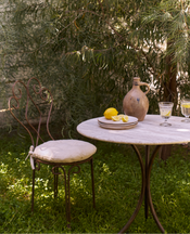 L'Amour Marble Bistro Table - Ash