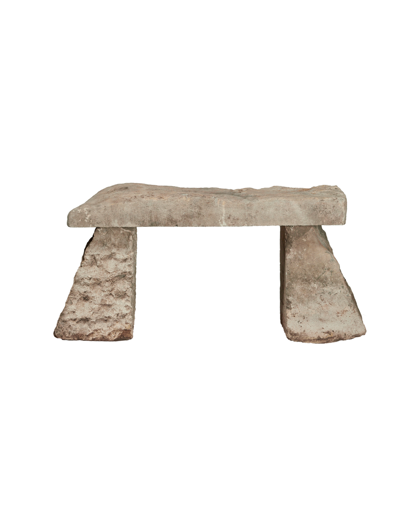 Vintage Limestone Bench from Indonesia made of Stone
