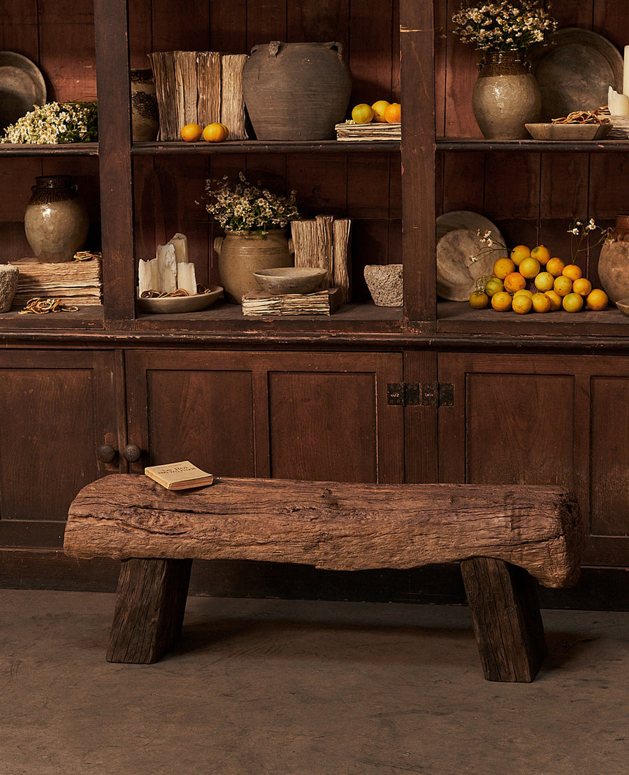 Reclaimed Log Bench from China made of Wood