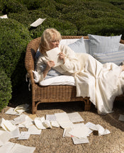 Sanctuary Rattan Loveseat - Shell