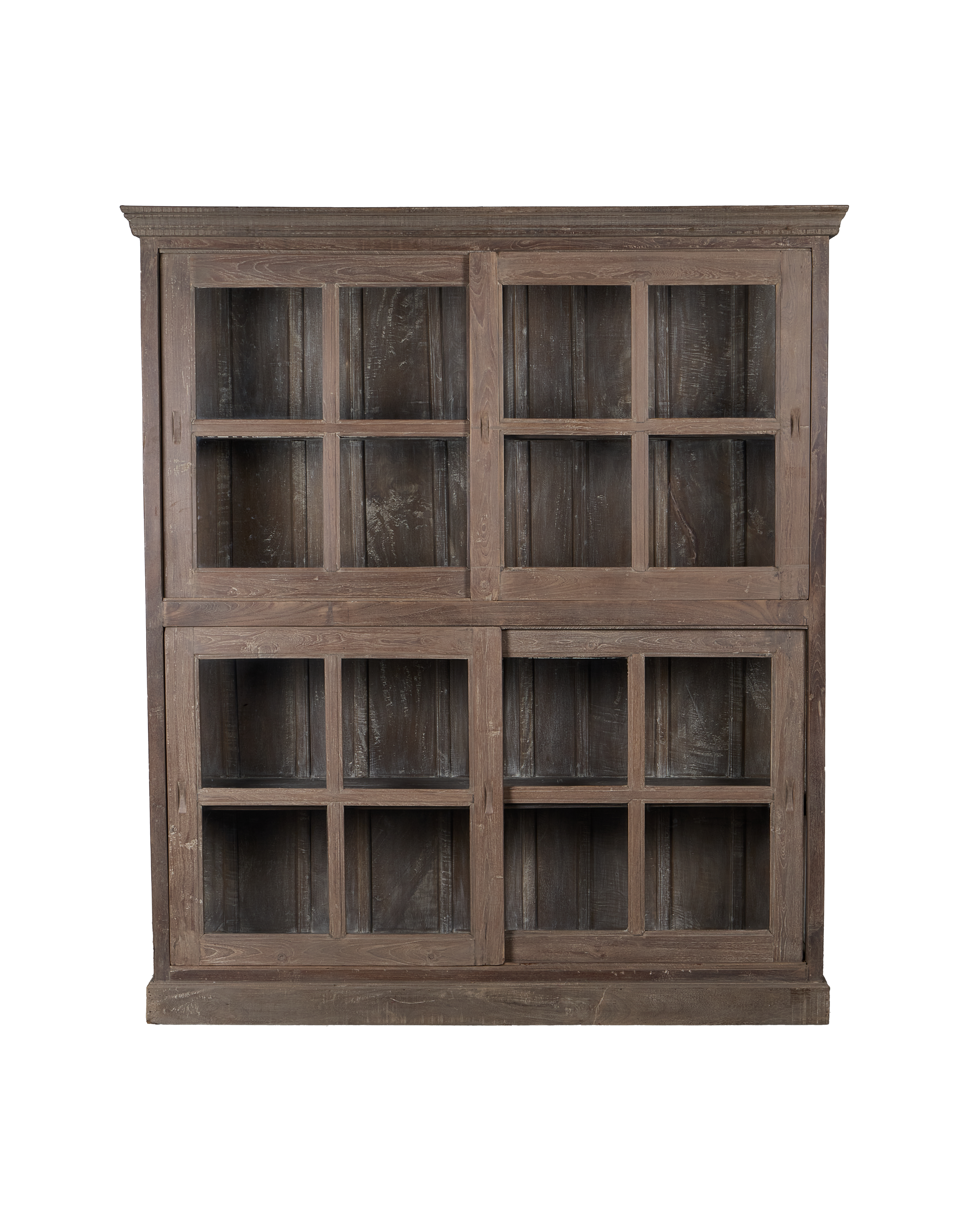Vintage Wood Cabinet - Natural from India made of Wood