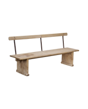 Wood Sitting Bench
