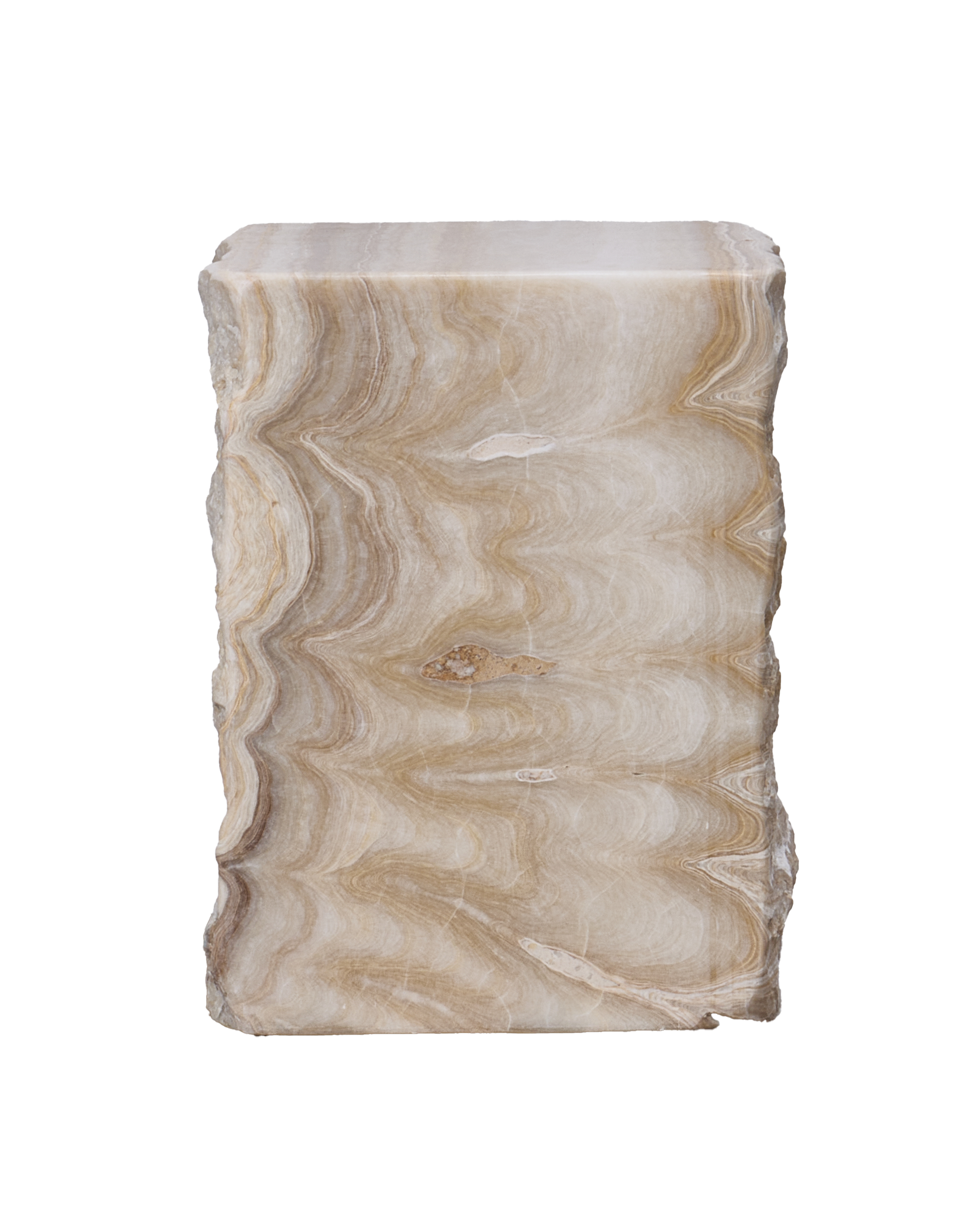 Designed Onyx Side Table from Indonesia made of Onyx