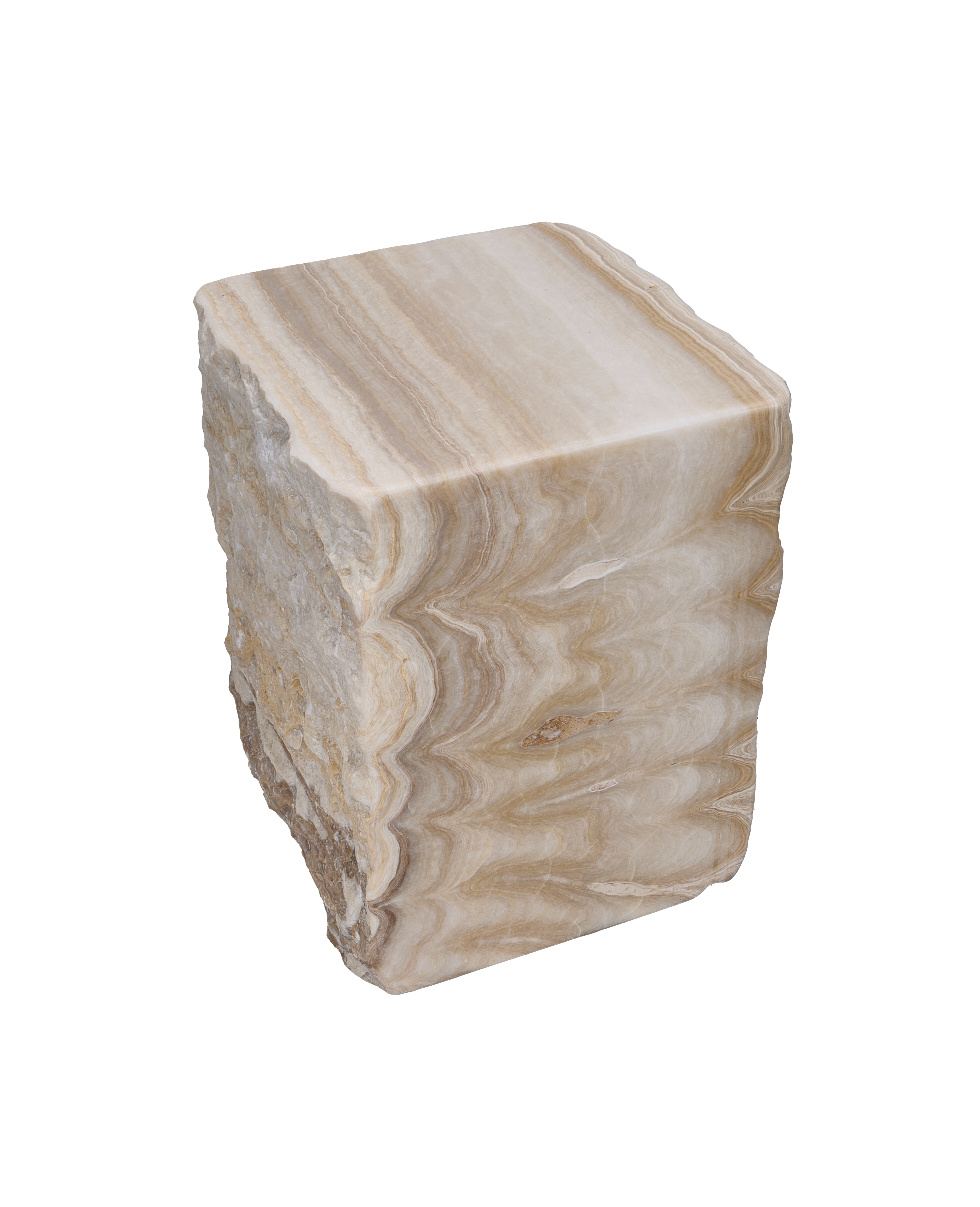 Designed Onyx Side Table from Indonesia made of Onyx