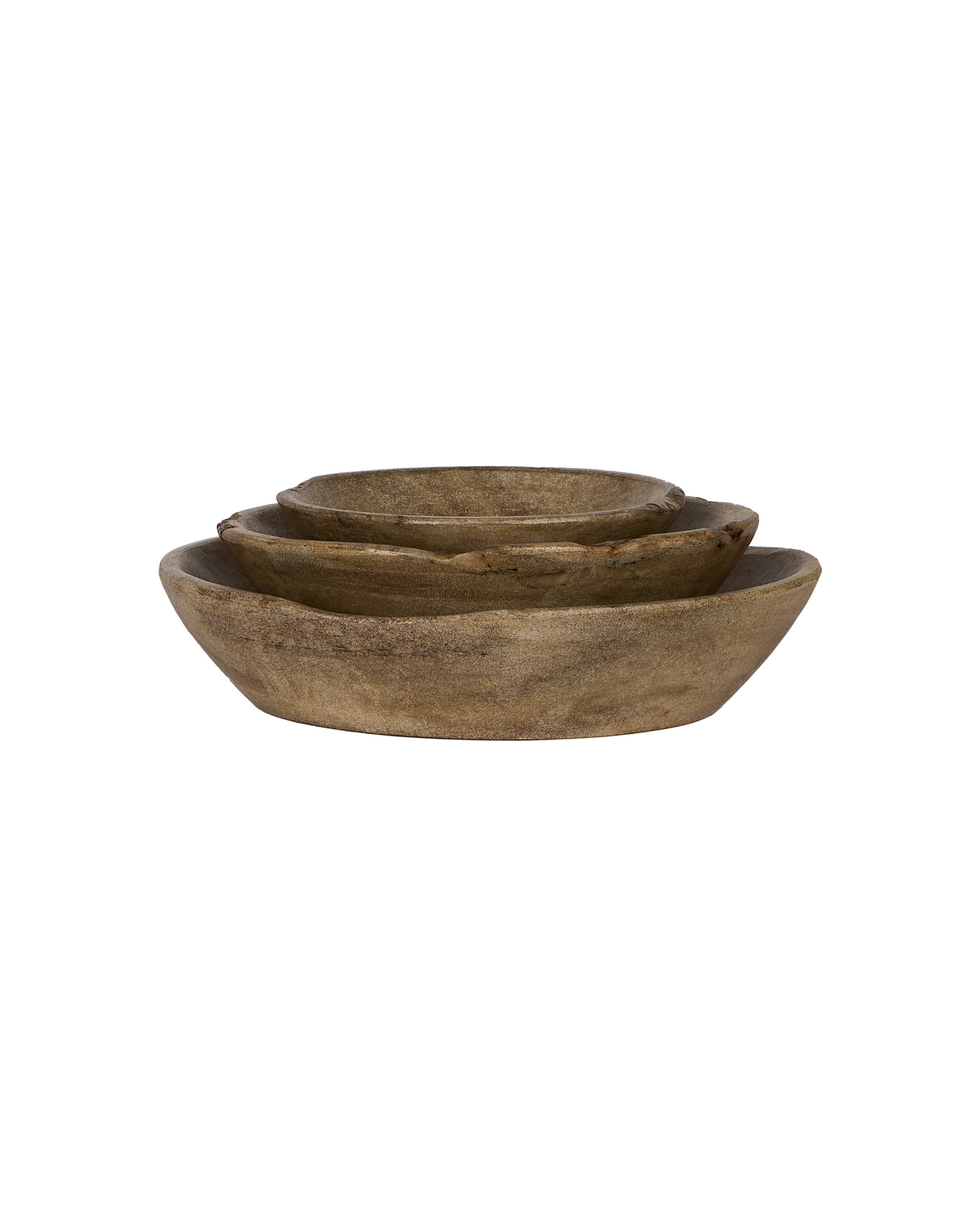 Carved Marble Bowl - Medium
