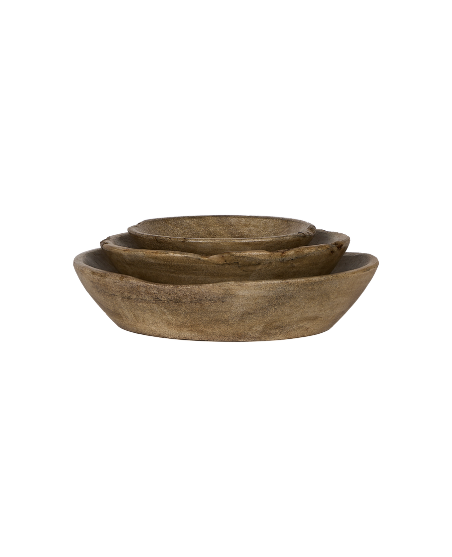 Carved Marble Bowl - Medium