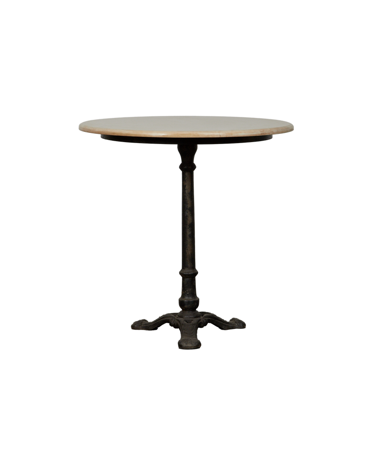 Marble Bistro Table - Round Trio