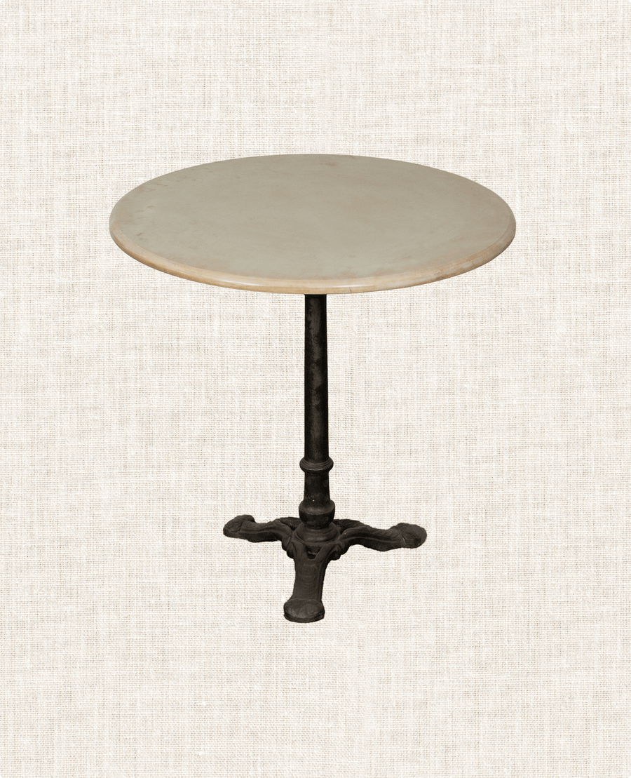 Designed Marble Bistro Table - Round Trio from India made of Marble