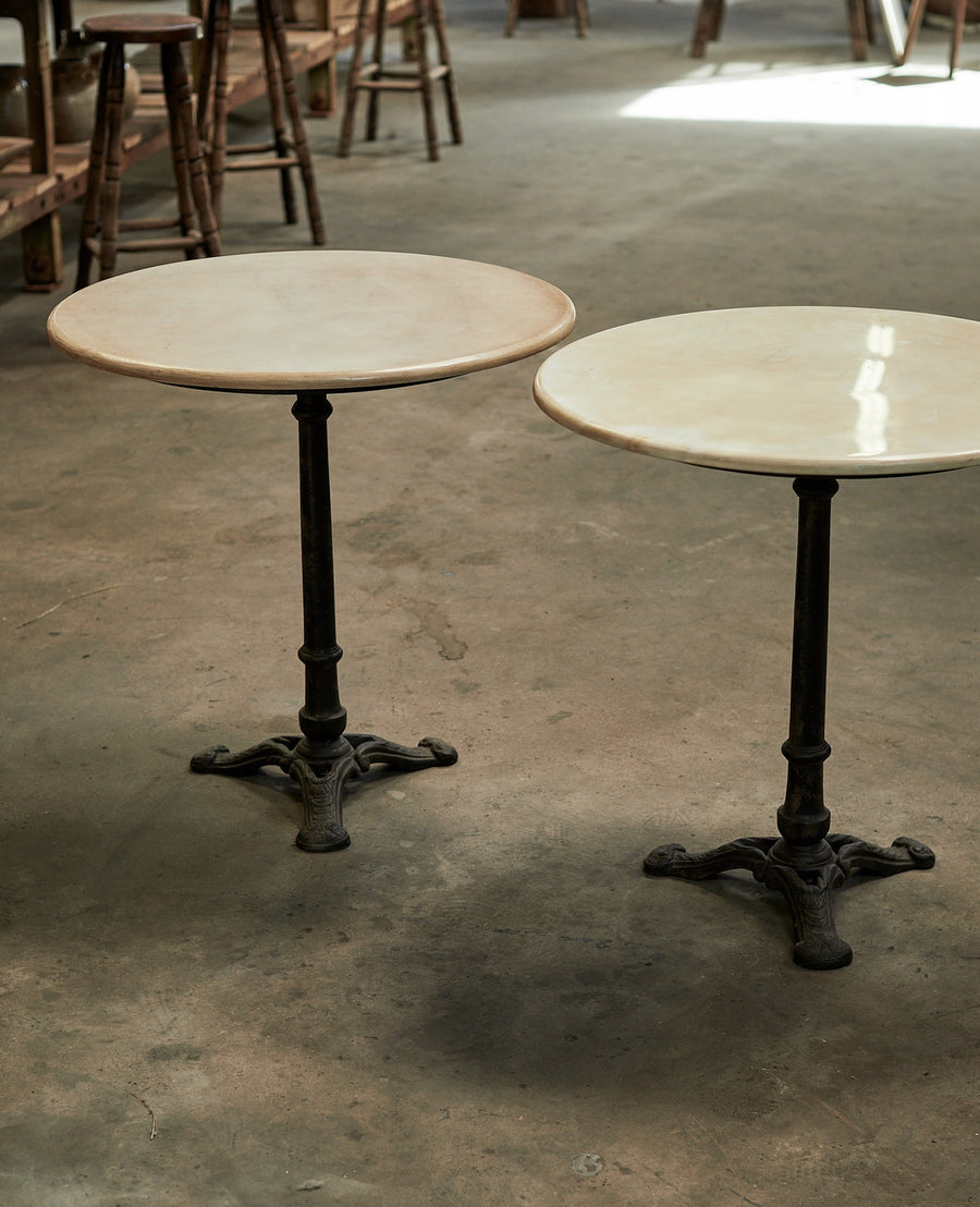 Designed Marble Bistro Table - Round Trio from India made of Marble
