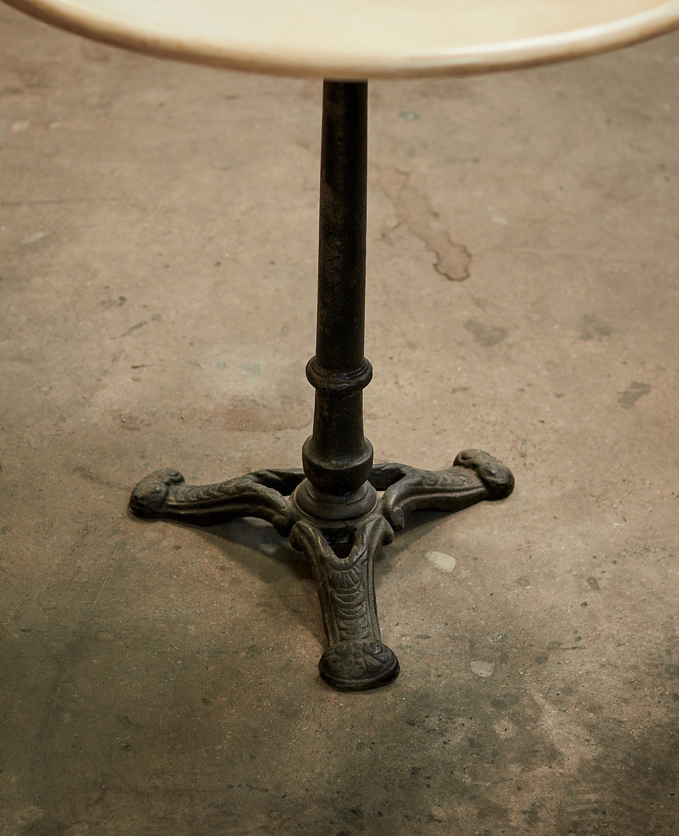 Designed Marble Bistro Table - Round Trio from India made of Marble