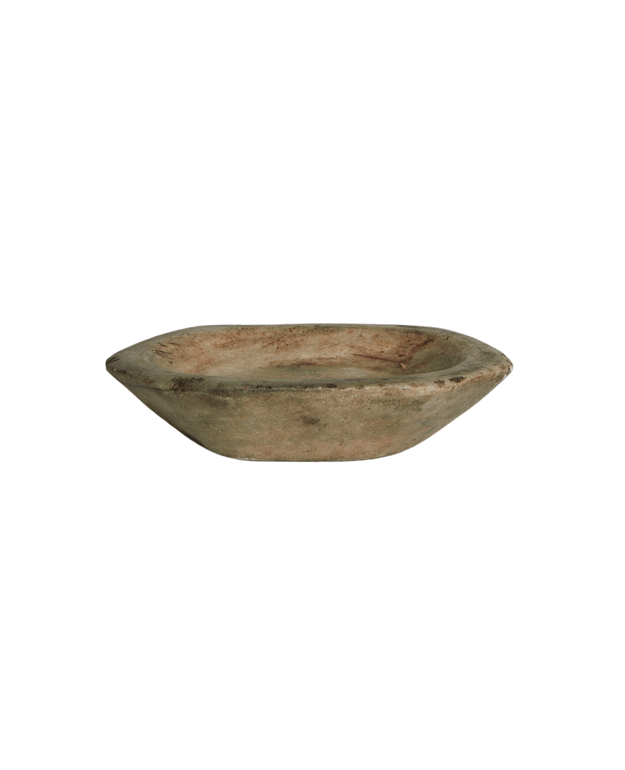 Antique Marble Platter from India made of Marble