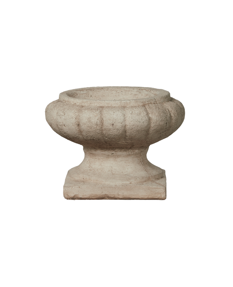 Cast Oval Urn