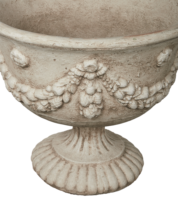Cast Garland Urn