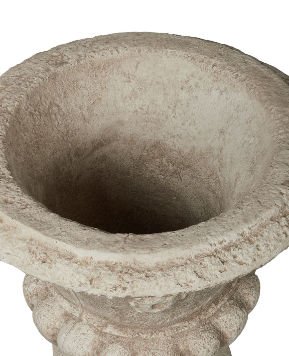 Cast Floral Urn