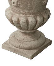 Cast Floral Urn