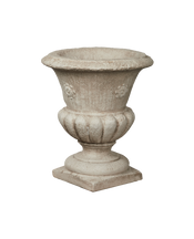 Cast Floral Urn