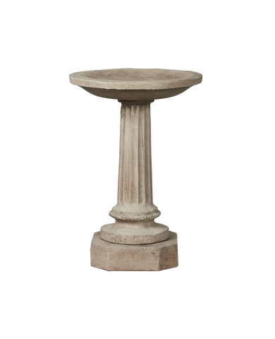 Reproduction Cast Heritage Bird Bath from Domestic made of Cement