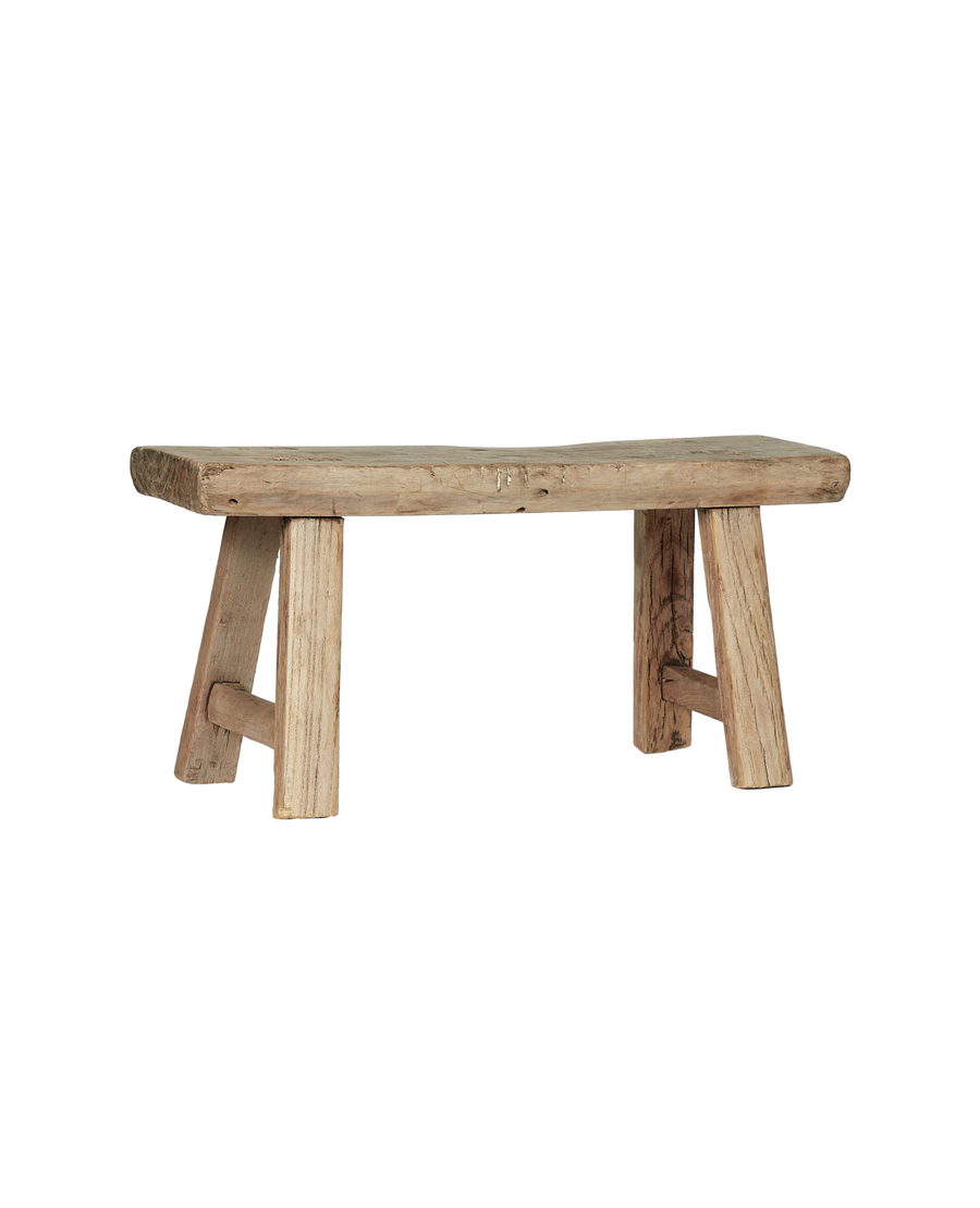 Vintage Not So Mini Stool from China made of Wood