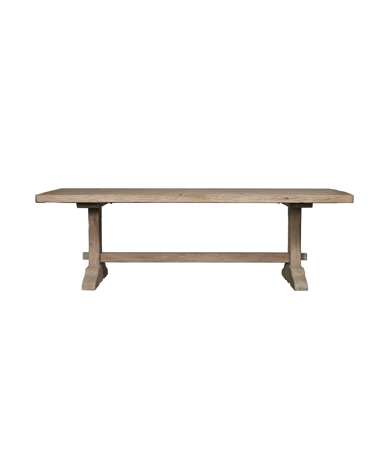 Reclaimed Trestle Dining Table from China made of Wood
