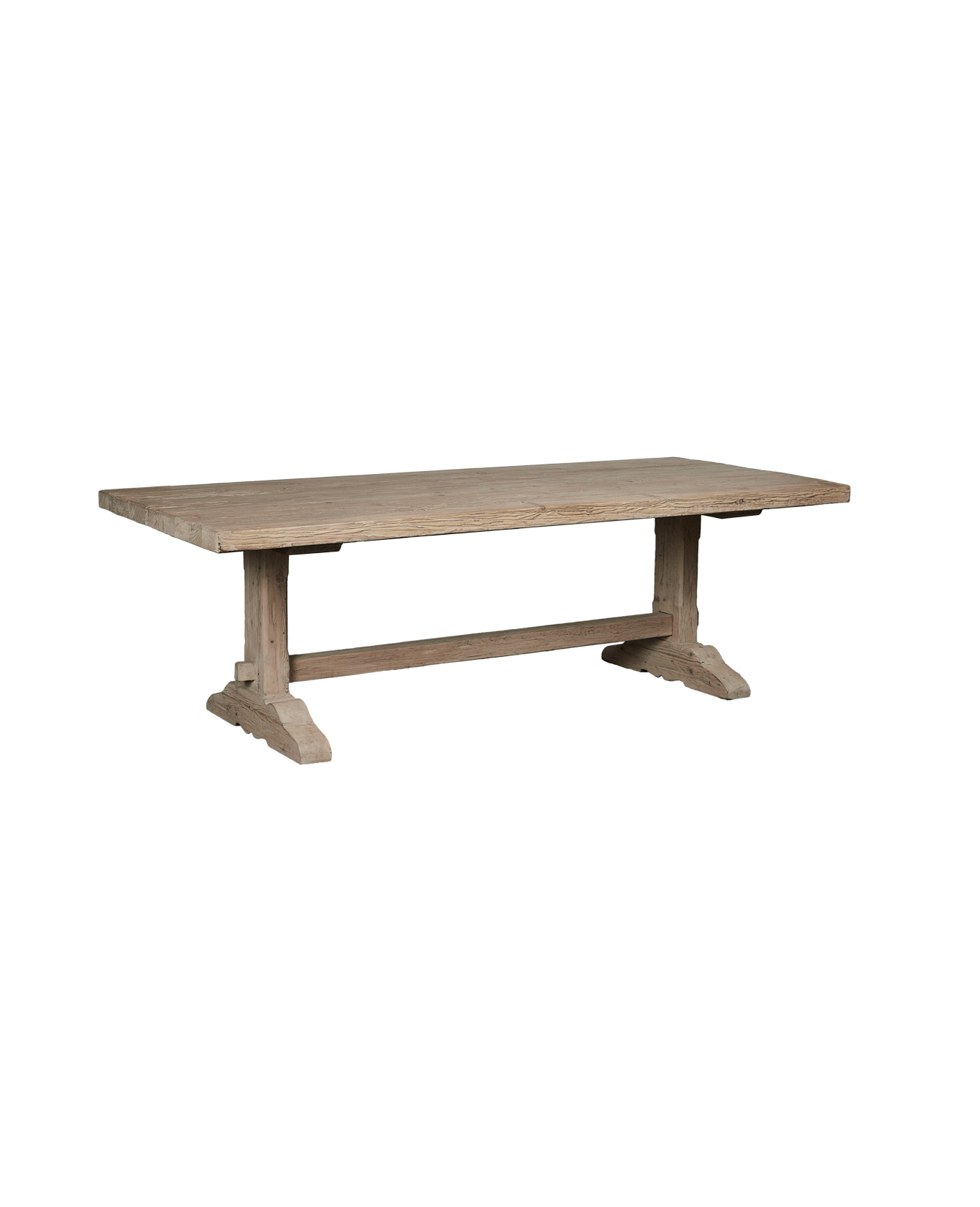 Reclaimed Trestle Dining Table from China made of Wood